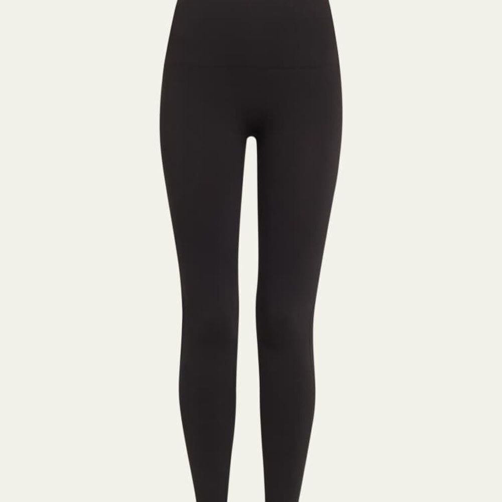 SPANX Look At Me Now Cropped EcoCare Leggings size‎ L Black NWT in packaging